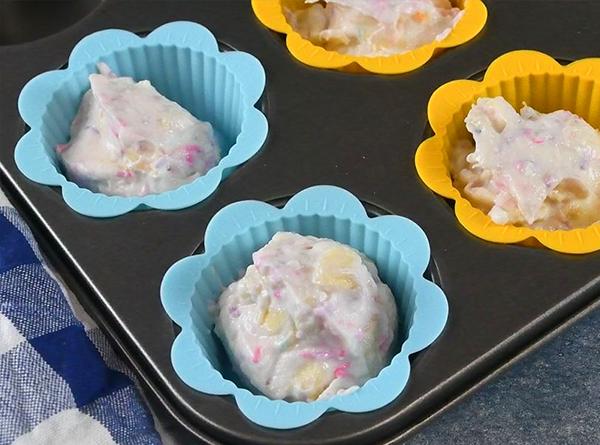 Funfetti Yogurt Banana Clusters - Step 2